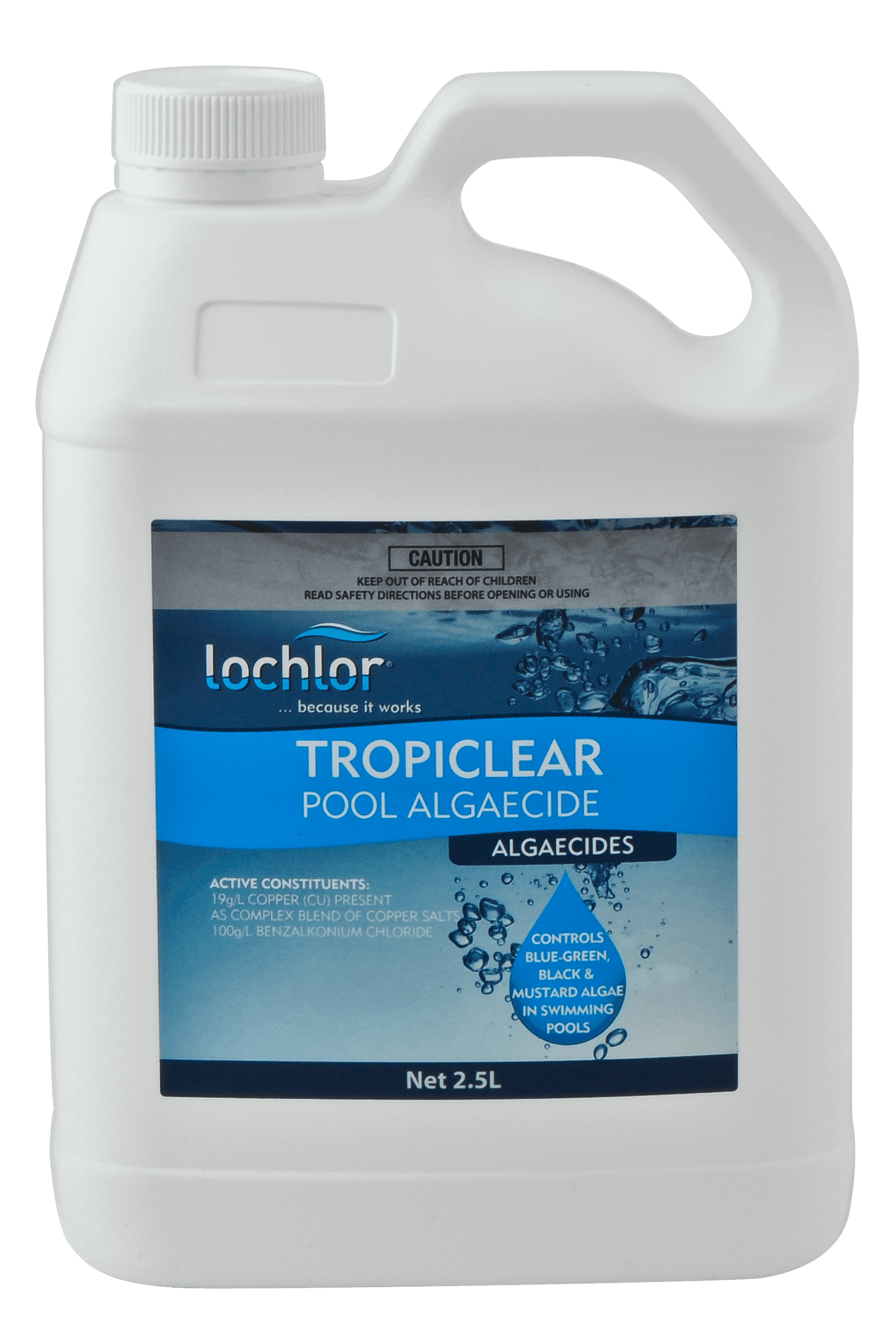 LC TROPICLEAR ALGAECIDE 2.5LTR
(NON-DG)