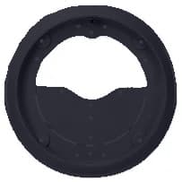 MOUNTING PLATE RETO LIGHT GK6/7 BLACK